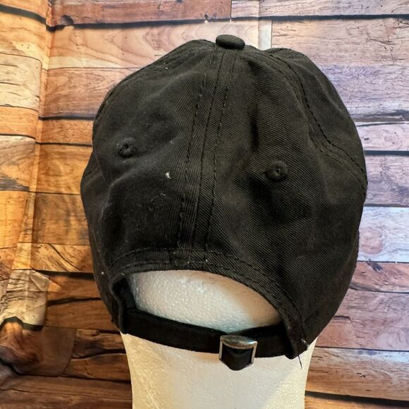 Harry Potter "I Solemnly Swear" Black Adjustable Baseball Cap Hat Marauder Fan - Picture 3 of 8